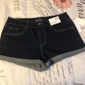 Cute Jessica Simpson Jean shorts. Never worn were gift but to big. NWT